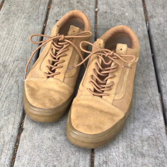 Vans Other - Vans  Off The Wall Vans Old Skool (Suede/Buck) tobacco brown (Men 10.5., Wmn 12)